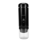 Qcwwy Macchina per caffè Portatile Macchina per caffè Portatile da 200 Ml Funzionamento Automatico con un Design Senza Fili e Resistente all'acqua da 72 W Batteria a Lunga Durata Opzioni di