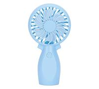 Qcwwy Macchina per di Sapone Portatile Ricaricabile, Ventilatore e Soffiatore di 2 in 1 con Ricarica USB for Bambini Gioco All Aperto (BLUE)
