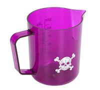 Qcwwy Macchina per il caffè Tazze da caffè Montalatte per in Acrilico con Design Professionale a Ghirlanda Beccuccio in Olecrano per Latte Art Home Coffee Shop Tazza per Schiuma di Latte da 600 Ml