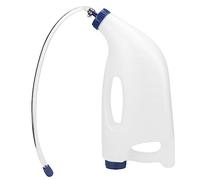 Qcwwy Mangiatoia per Vitelli, Biberon in Plastica per Vitelli da 4 Litri Fornisce Nutrimento Fluido Ai Vitelli Mangiatoia per Fluidi per Sonda PE Bottiglia per Medicinali per