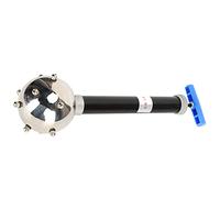 Qcwwy Materiale Scolastico Dimostrazione di Pressione Liquida in Metallo Cavo Sussidio Didattico con 10 Ugelli per Gas Pistone in Gomma per Dimostrazione di Lezioni di Scienze Prop Palla per