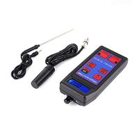 Qcwwy Misuratore di Temperatura della salinità Portatile 2 in 1 con Display LCD Retroilluminato, Alta Precisione per Test Dell'acqua delle Piscine