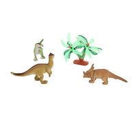Qcwwy Modello di Dinosauro in Plastica Morbida Giocattoli Educativi Impostati Ecofrifly Collezioni, per la Cultura Livis