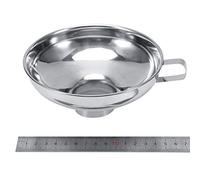 Qcwwy Nave in Acciaio Inossidabile in Bocca Larga per Cucina, Impiccato, Pulizia Facile, Adatta per gli Appassionati (L)