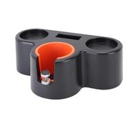 Qcwwy Organizzatore della Stazione di Tamping del caffè, Altezza Regolabile Universale Distributore Manomissione del caffè PUCK Schermata Strumento Coffee Tool Organizzazione per 51 Mm (BLACK)
