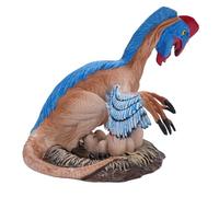 Qcwwy Oviraptor Dinosaur Toys Modello Educativo per le Avventure per Bambini per (BLUE)