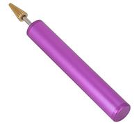 Qcwwy Penna per Olio di Bordo Portatile Bellissima e Resistente Strumento Tintura per Tinte per Bordo in Pelle per Appassionati di Artigianato in Pelle 5,2 X 0,6 Pollici di Alluminio+ottone+acciaio