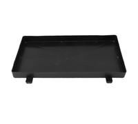 Qcwwy Porta della Batteria della Barca con Cinghia di Tenuta, Addominali per Vassoio per Batteria Marina, Prevenire Graffi e Scivoli, Adatti per Auto, 283 X 180 Mm, con Cinturino, per il (L)