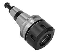 Qcwwy Porta Utensile CNC ISO30 ER32 COLLET COLLET, ACCIAIO Ad Alta velocità con velocità di 300.000 Giri/Min, Adatto per la Perforazione, la Macinazione e il Centro del Tornio, Argento