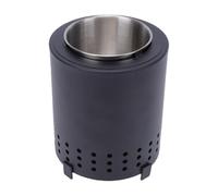 Qcwwy Portable Fire Pit Clean Burn | Braciere portatile per campeggio Camper da campeggio in acciaio inossidabile 304 con gambe bilanciate Clean Burn