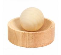 Qcwwy Pressa per Impasto, Strumento per Pressare la Pelle dei Gnocchi, Strumento per Pressare in Legno per Realizzare Banh Rotondi Bakeware Empanada Maker Press Home Fai da Te (Oliata)