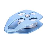 Qcwwy Puleggia da Arrampicata, Strumento di Sollevamento Resistente in Lega di Alluminio per Salvataggio, Esplorazione di Grotte, Supporta Carico di 32Kn, Compatibile con Corda da 15 Mm