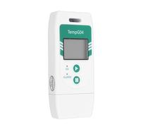 Qcwwy Registratore Dati di Temperatura USB con Report PDF CSV Alta Precisione di 32.000 Punti per il Trasporto della Catena del Freddo degli Alimenti Allarme di Temperatura Eccessiva