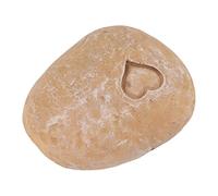 Qcwwy Resina di Pietra per Giardino del Giardino del Memoriale per Animali (Love Stone color sabbia)