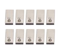 Qcwwy Righello Calibro Cuciture 10 Pezzi Guida Cuciture Magnetica per Macchine da Cucire Righello Calibro in Acciaio Inossidabile Localizzatore Bordo Strumento per Orlare Punto Diritto Accurato per