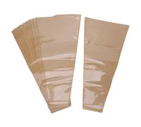 Qcwwy Sacchetti di fiori 50 pezzi Un sacco di carta di bouquet ricco con un gruppo, comodo per i negozi di fiori e gli amici in visita