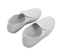 Qcwwy Scarpe Lavoro Antistatiche Calzature Elettrostatiche in Tela Leggera per l'elettronica e l'industria Alimentare con Design Confortevole e Protezione del Piede con Impugnatura Antiscivolo (44)