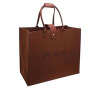 Qcwwy Scatola di Trasporto in Motociclette Piegate (Marrone Scuro)