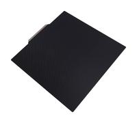 Qcwwy Scheda di Edifici Flessibili Professionale 250x250 Mm, Rivestimento a Impulso e Letto di Stampa in Fibra di Carbonio Liscia per Qidi Q1 Pro 3D, Semplice Funzionamento per Esperti