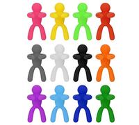 Qcwwy Segnabicchieri Etichette per Vino Aghi per Vino Ciondoli per Bicchieri da Segnabicchieri in Silicone per Feste con Clip Riutilizzabili per l'identificazione delle Bevande Alle Feste Cene