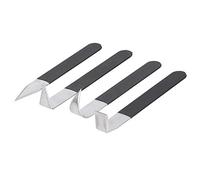 Qcwwy Set di Coltelli da Intaglio in Argilla da 4 Pezzi, Utensili Manuali per Affilare i Coltelli per Artigianato Artistico Fai-da-te, Coltello Multiuso per Modellare la Rifinitura