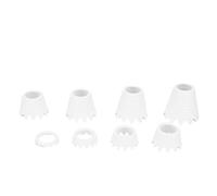 Qcwwy Set di Magliette da Golf Infrangibile, 8 Pezzi da 1/4 Pollici a 2 in Diverse Altezze per la Pratica della Casa Allenamento da Golf Basi Simulator