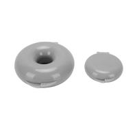Qcwwy Set di Muffe Pop per Torta a Ciambella, Dimensioni della Torta Uniforme Senza Sforzo Che Modella il Cibo da Cibo in Plastica Pla Plastica a Forma di Ciambella a Forma di Dessert (GRAY)