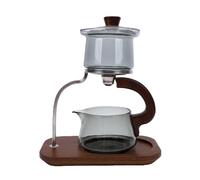 Qcwwy Set Teiera in Vetro Teiere per Preparare Facilmente il tè Al caffè