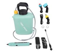 Qcwwy Spruzzatore Elettrico, Spruzzatore da Giardino Alimentato a Batteria da 6 Litri con 3 Ugelli Spruzzatori per Pompa Dell'Acqua con Tracolla Regolabile da Giardino