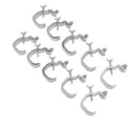 Qcwwy STANTE MONTAGGIO DI LIMINE 10 PCS FASE LIGHT CLAMP ALLIMENTA PER LIME REGOLABILE STALCHETTO PER Clamp/Holder MULTIFUNZIONE DEL CANCGE MULTIFUNZIONE