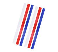 Qcwwy Strisce per Stendere L'impasto in Silicone Alimentare, Guide di Misurazione Super Antimacchia per Biscotti, Torte e Dolci, con 3 Diversi spessori: 2 Mm, 4 Mm e 6