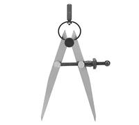 Qcwwy Strumenti di Bussola Ad Ala Regolabili per Artigiani di sé, Metallo, Funzionamento Semplice, Ideale per Cucire in Pelle e Produzione di Borse
