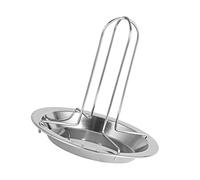 Qcwwy Strumento per Griglia Ispessito Verticale Antiaderente per Griglia per Pollo in Acciaio Inossidabile per Accessori per Barbecue e Utensili da Pranzo all'aperto per Forno Caldo Elettrico