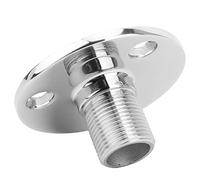Qcwwy Supporto per Base per Antenna Marina Altri Strumenti Idraulici 316 Accessori per Barche con Lucidatura a Specchio Fine per Barca Antenna Radio VHF Marina Supporto per Base per in Acciaio