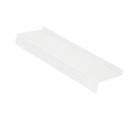 Qcwwy Supporto per Tastiera per Computer Inclinato in Acrilico, Supporto Universale Moderno per Tastiera con Base Antiscivolo in Silicone Adatto per la Digitazione Ergonomica Scrivania (Trasparente)