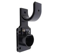 Qcwwy Supporto per Veicoli Elettrici, Dock con Serratura in Plastica Tecnica PC con Lucchetto a Combinazione, Carico di 25 Kg 55 Libbre per Veicoli Elettrici GB T, Gestione dei Cavi Esterni per l'uso