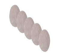 Qcwwy Tappetino per Griglia per Barbecue Antiaderente, Tappetino per Griglia Rotondo Riutilizzabile Resistente alle Alte Temperature con Tessuto in Fibra di Vetro, per Cottura della (Brown)