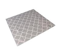 Qcwwy Tappetino per Seggiolone Non Slip Pavoncella per lo Strisciatura, Sedia da Pranzo Cuscino a Prova di Acqua 51.2 X 51.2in per i Bambini Piccoli