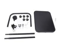 Qcwwy Tavolino Servitore, Comodino Ad Altezza Regolabile Supporto Inclinabile Pieghevole Magnetico Piattaforma Mobile per Laptop Mobile per Ufficio Medico Domestico