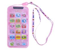 Qcwwy Telefono Fittizio Giocattolo Musicale Dispositivo per l'apprendimento della Musica Elettronica Giocattolo Educativo Divertente per Bambini Dai 3 Anni in su Giocattoli Elettronici (#01)