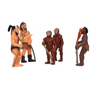 Qcwwy The Human Statuette Giocattoli Modelli Dettagliati di Anziani per Decorazione e Accessori Desktop per Artisti Che Studiano Pose Umane, 5 Modelli