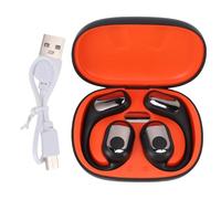 Qcwwy Transport Language Translator Earbuds, 74 Lingue & 70 Accents Smart App Support Rumore Reduction Translation Aurnosche (BLACK)