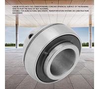Qcwwy UC205 Utilizzare Cuscinetti a Sfera, Design Leggero per Carichi Radiali e Assiali, 1 Percento per gli Appassionati di Fai - -te