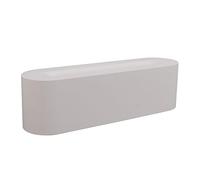 Qcwwy Umidificatore Diffusore D'aria di Fuoco per lo Yoga Dell'ufficio della Camera da Letto, Diffusore di ABS con 7 Fonti di Luce per Rilassarsi per Rilassarsi (WHITE)