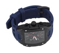 Qcwwy UOMO QUARTO ORGCHIO CASO DI ALLAY CASA DI ZINCHE SCINGA CRONOGRAGE CRONOGRAGLO ANALOGRO PROGLIO PER GIFTER GIORNI DI VALIGNA (BLUE)