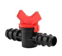 Qcwwy Valvola di Controllo dell'Acqua Dell'acquario a 3 Dimensioni per Flusso d'Acqua per Tubo Tubo, Materiale di qualità (Valvola di Regolazione di Diametro uguale a 3)