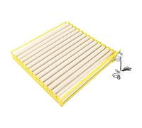 Qcwwy Vassoio per Incubazione delle Uova, Girauova Automatico con Regolazione, Rotazione di 360 Gradi, Adatto per Pollo Anatra Quaglia, Dimensioni 16,9 X 16,7 Pollici per Uso Domestico e Agricolo