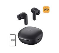QCY Melobuds N30 Adaptive Anc Cuffie Bluetooth 4 Mic Supporto Doppio Dispositivo Ipx4 Nero