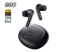 QCY BH25HT19A MeloBuds N60 Auricolari Wireless Bluetooth 6.0 con ANC Ibrido, Audio Hi-Res LDAC, Doppio Driver, Cuffie con Bass Boost
