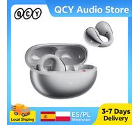 QCY Crossky C30S Auricolari Open Ear, auricolari wireless Bluetooth 6.0, auricolari a clip, audio ad alta risoluzione LDAC, doppia connessione, 40 ore di riproduzione, auricolari sportivi/da corsa